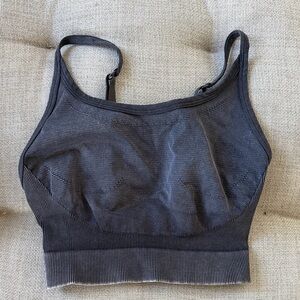 Gymshark Seamless Grey Crop Top